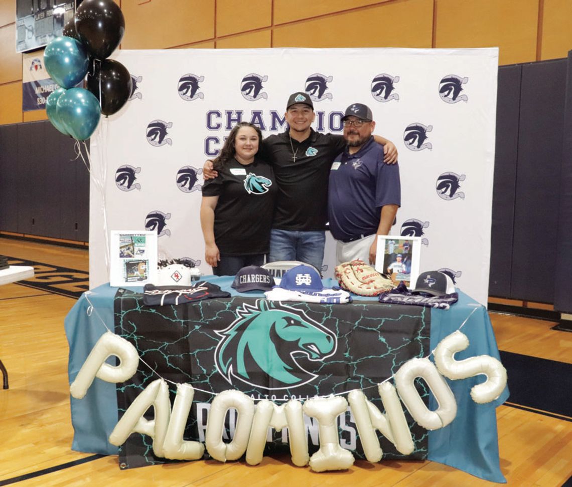 Medina signs with Palo Alto College