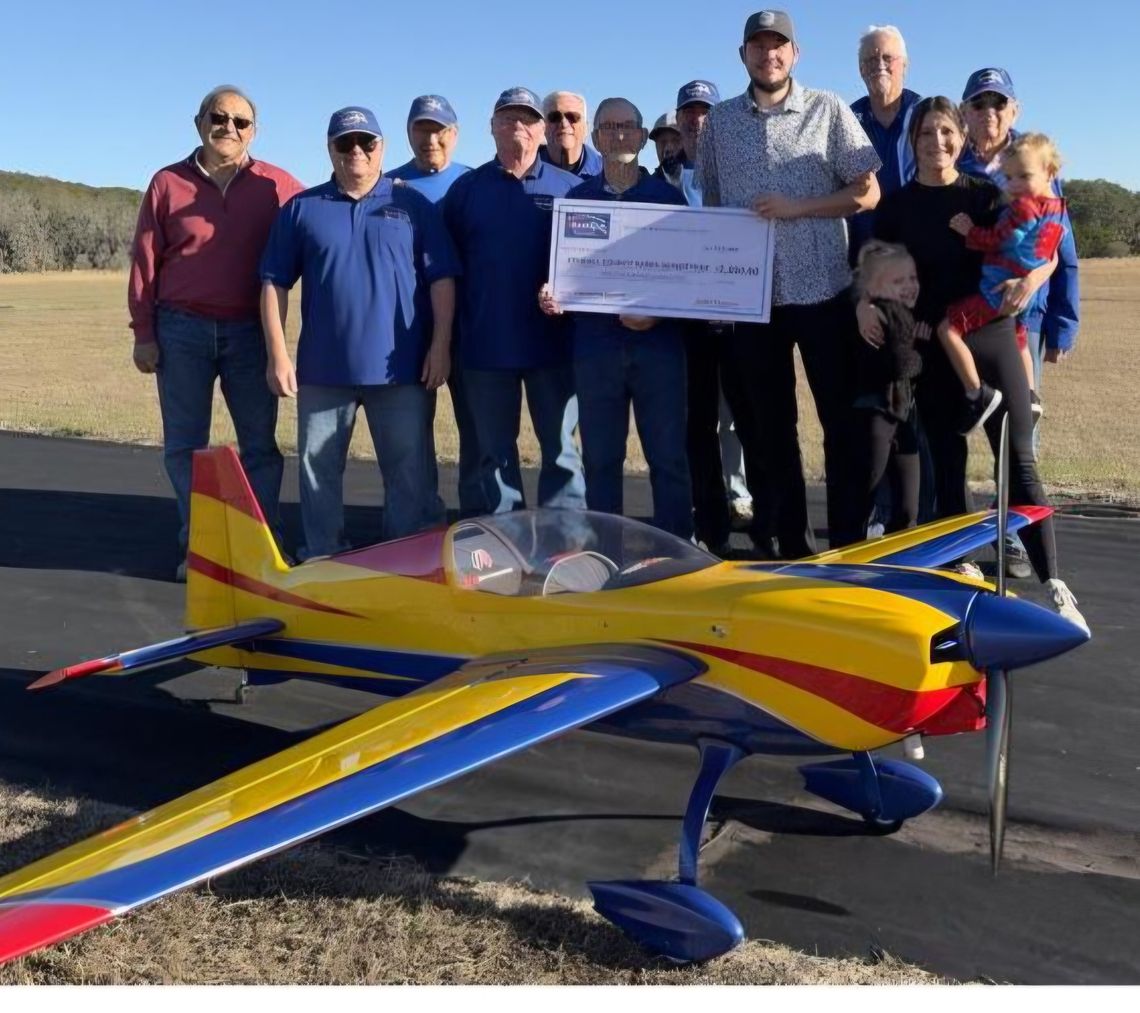 Model airplane club gifts county parks $2,000 Model airplane club gifts county parks $2,000