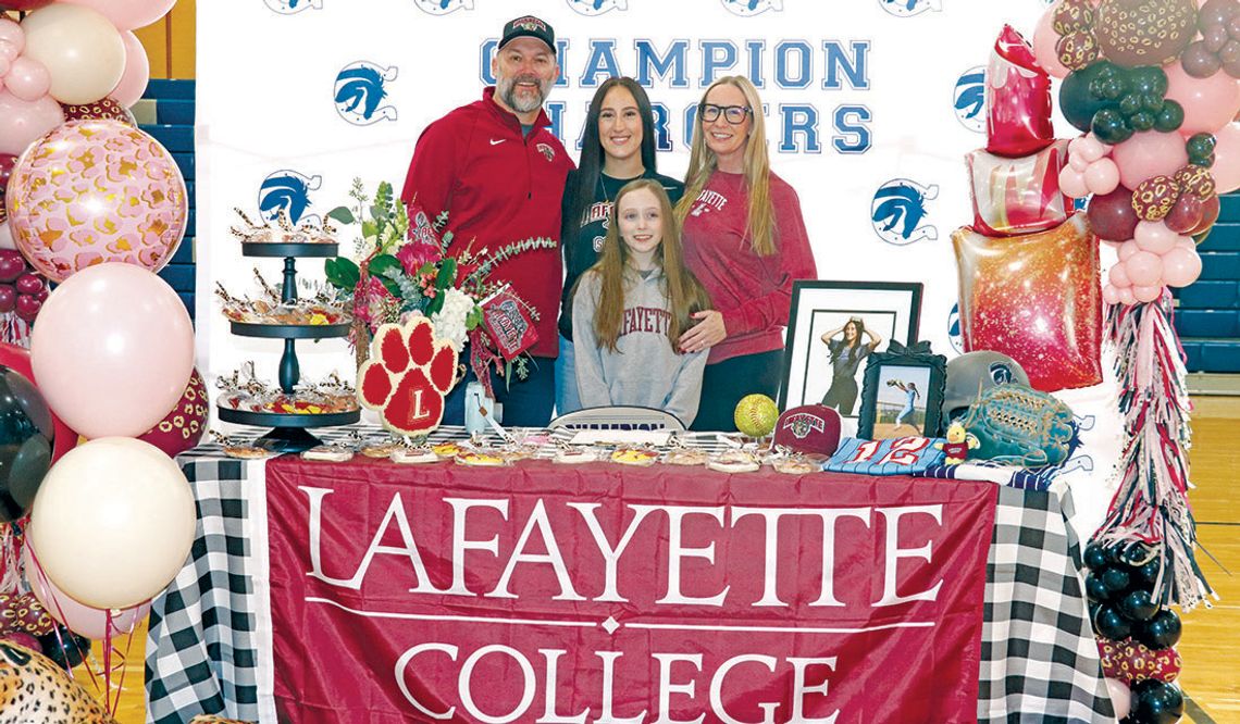 Mylie Parker signs with Lafayette College Mylie Parker signs with Lafayette College