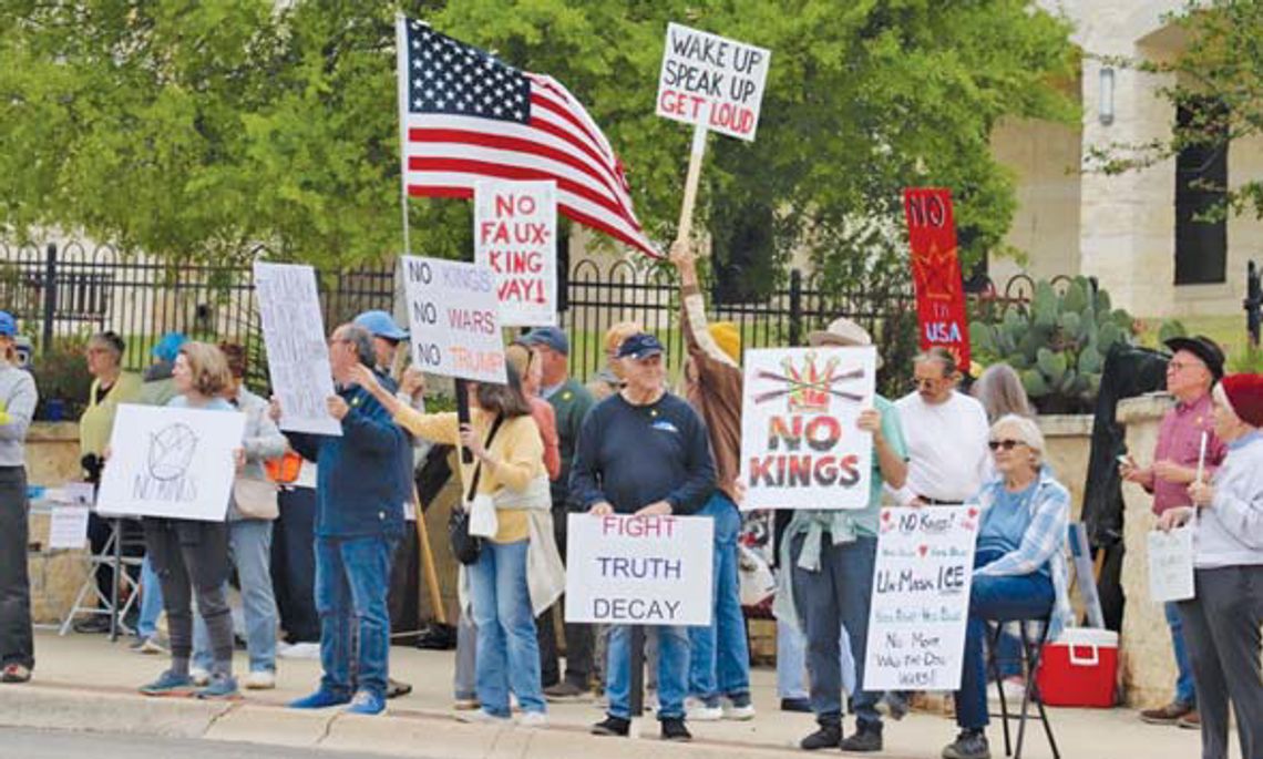 National ‘No Kings’ rally lands in Boerne