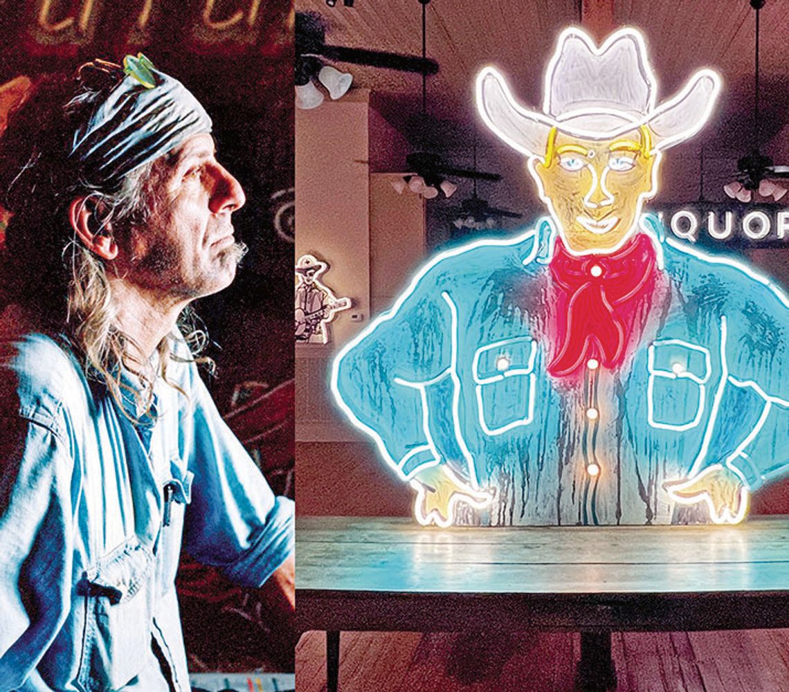 Neon Saloon exhibit shines bright for MixHaus