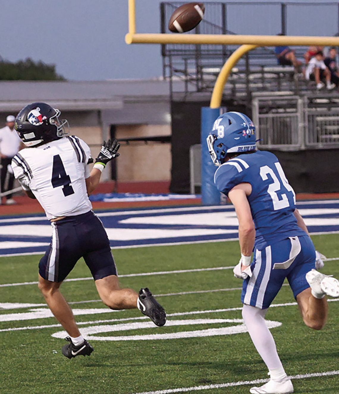 New Braunfels’ ball-control attack sinks Champion, 49-34