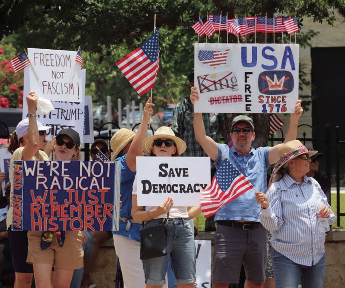 ‘No Kings’ rally in Boerne exceeds expectations