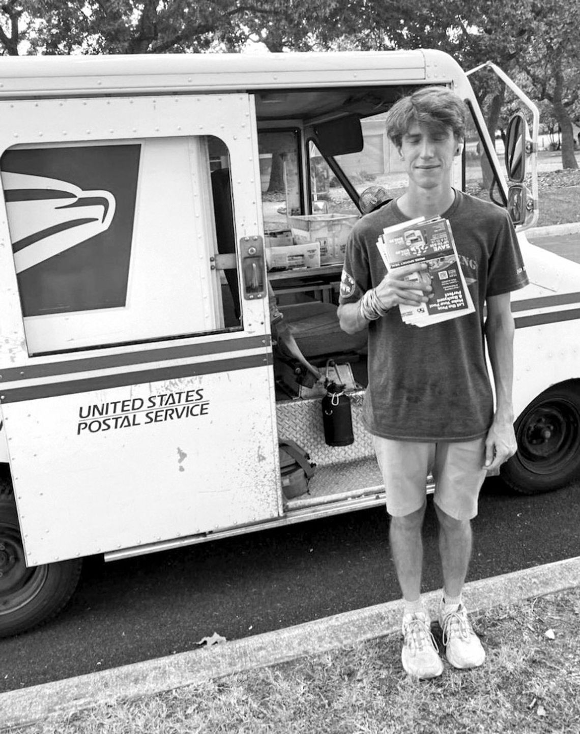 Not sun, not rain, not lack of gas stops postman