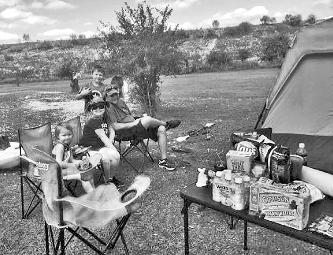 Once a year ‘Family Campout’ underway at City Lake Park