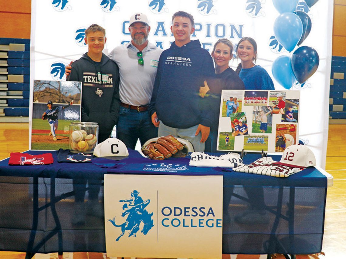 Parker Davis signs with Odessa College