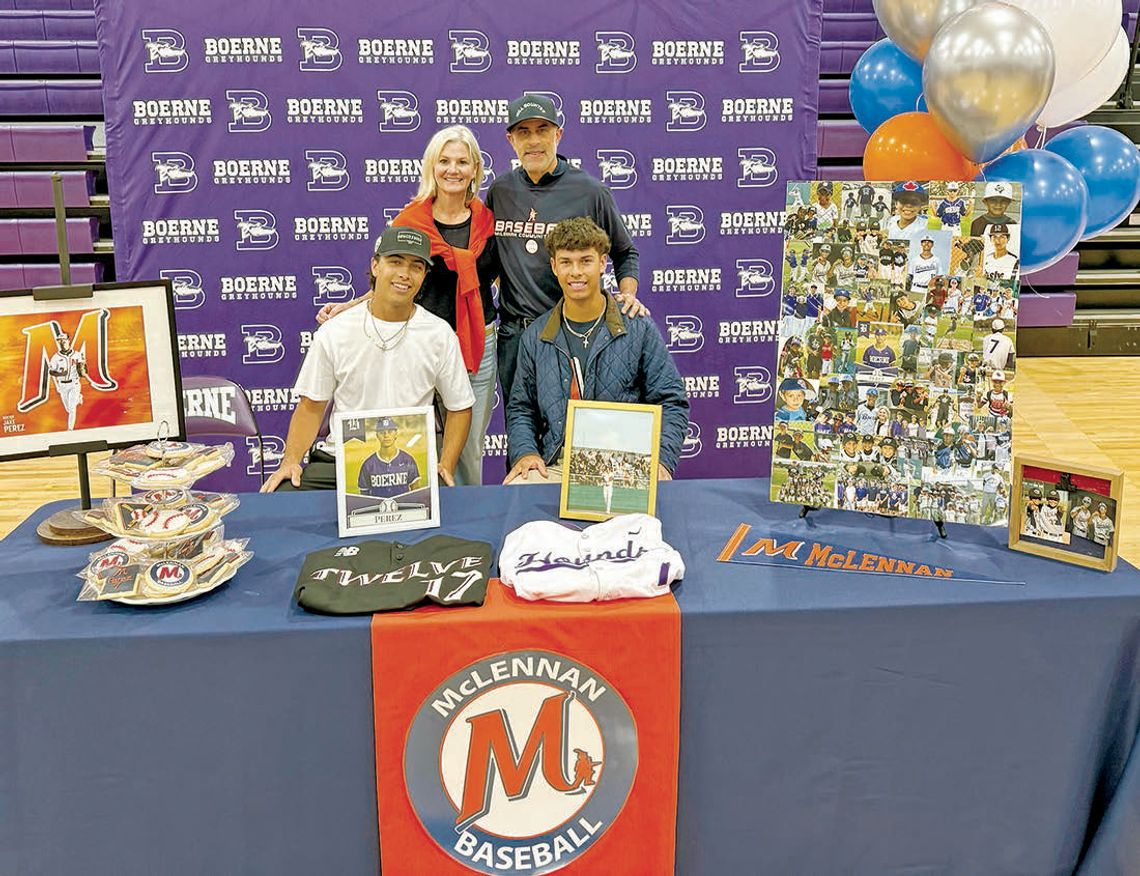 Perez signs with McLennan Community College