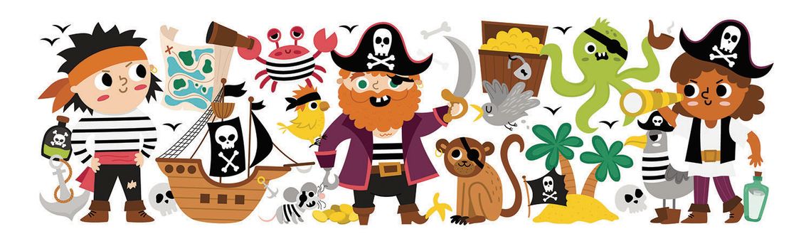 Play along during Pirate Month