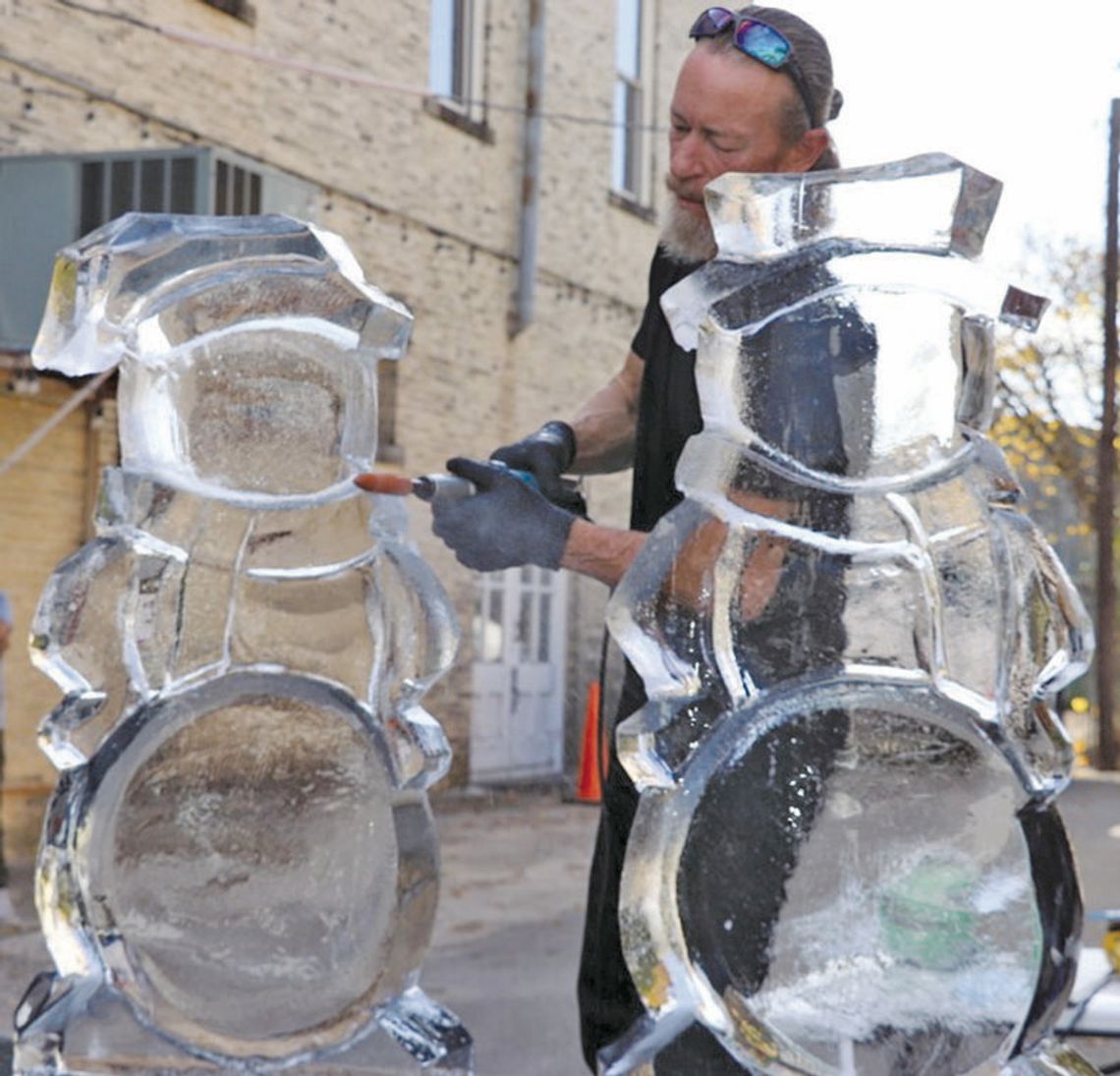 Putting power tools to ice