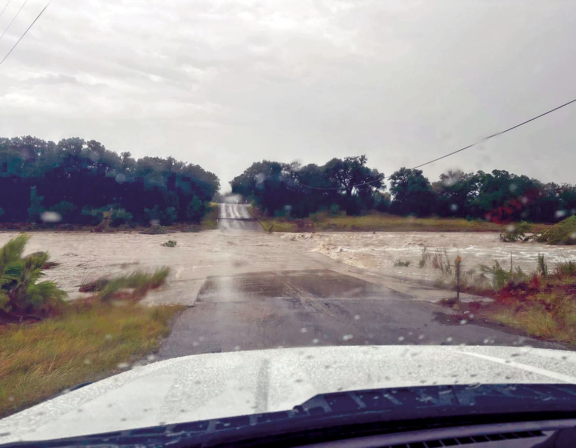 Rain blitzes Boerne; more expected over weekend