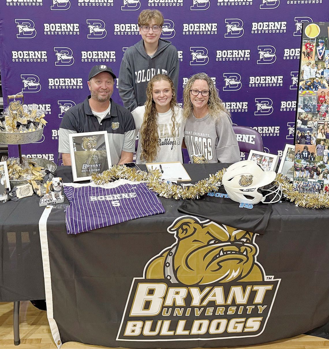 Riley Partin signs with Bryant University