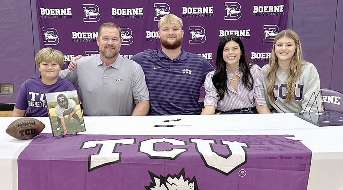 Schram signs with Texas Christian University