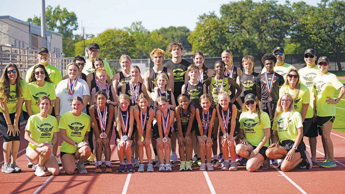 SEVERAL HILL COUNTRY COMETS ADVANCE TO AAU JUNIOR OLYMPICS