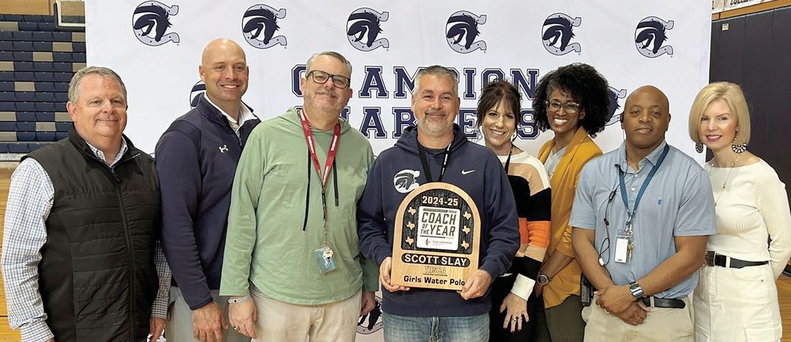 Slay named THSCA Girls Water Polo Coach of the Year Slay named THSCA Girls Water Polo Coach of the Year