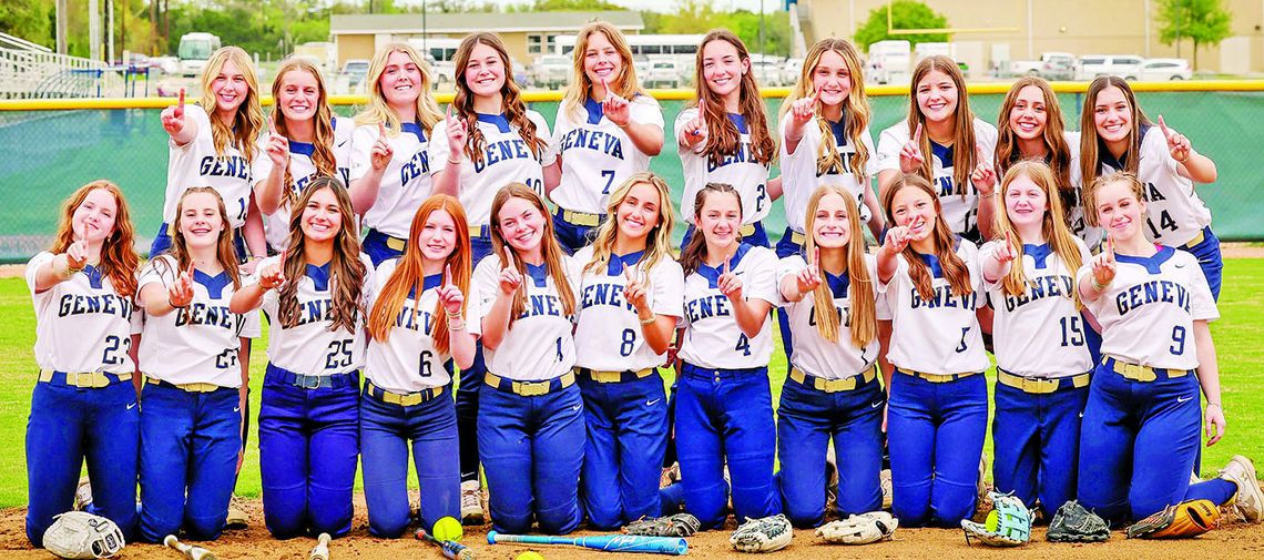 Softball season winds down for Geneva