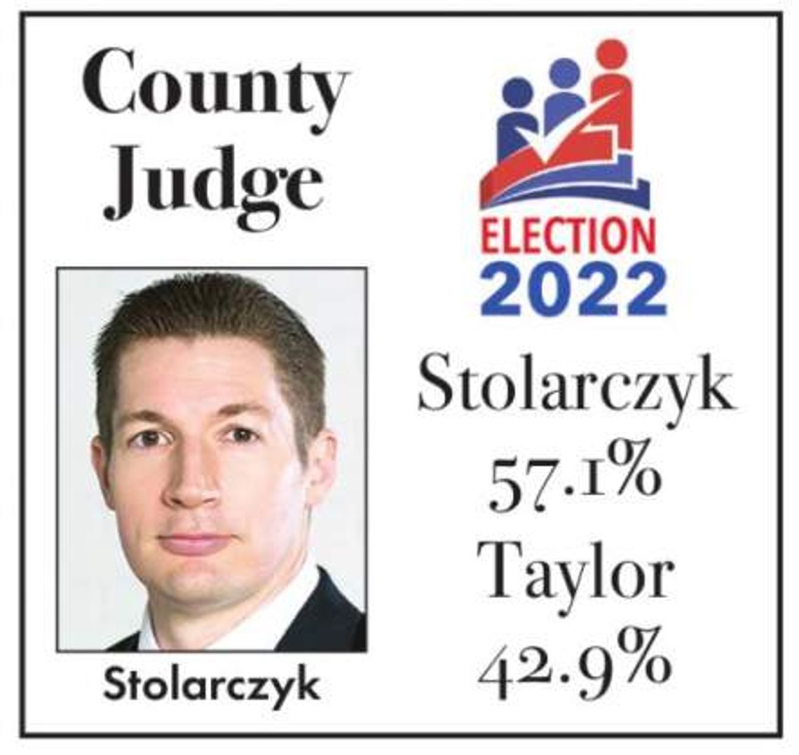 Stolarczyk to be next county judge