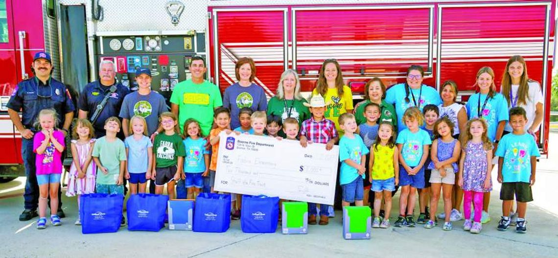 ‘Stuff the Fire Truck’ donations to aid Boerne students