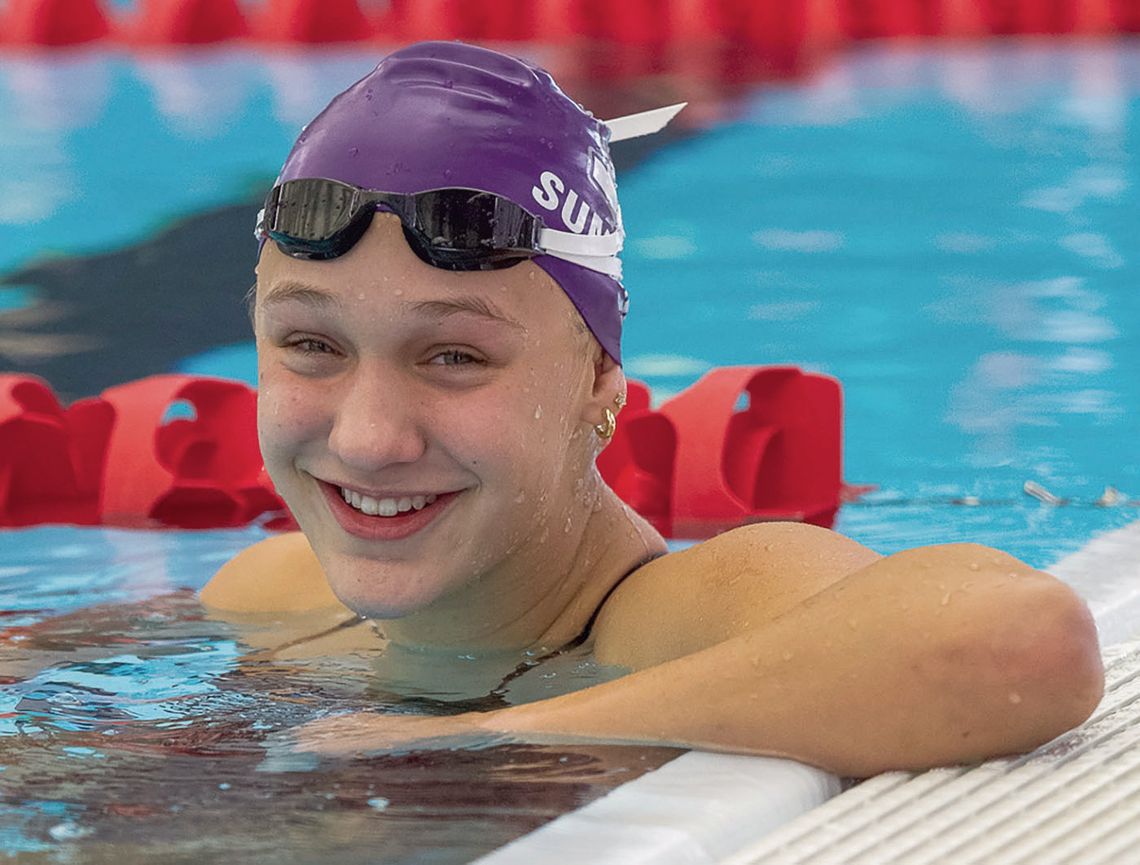 Summers advances to state for Greyhound swim team