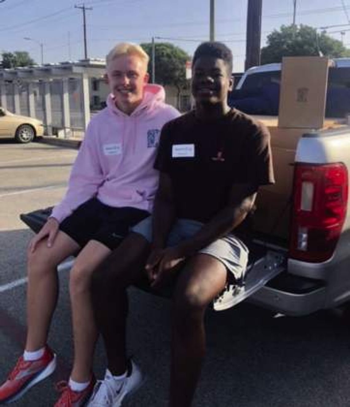 	Teens collect, deliver hundreds of pairs of shoes