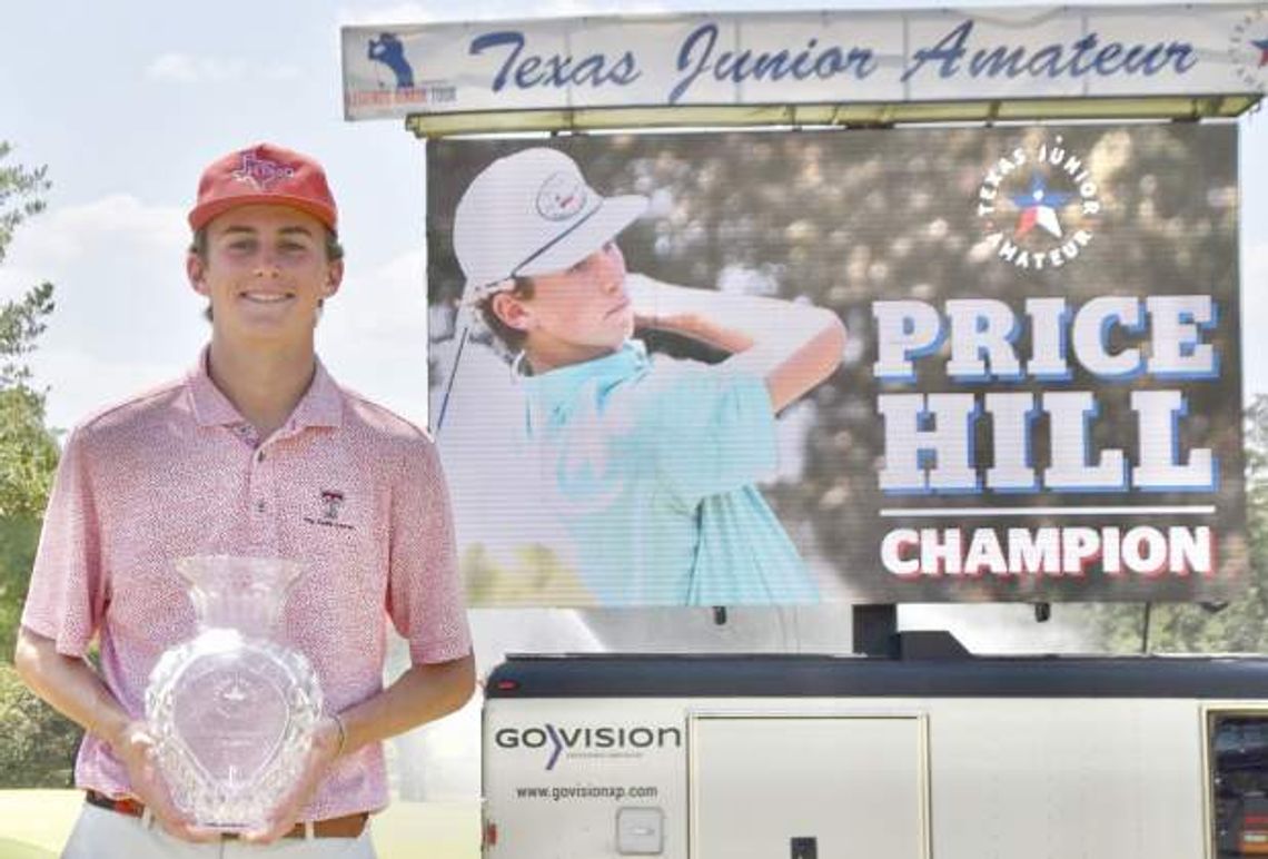 The Price is right as Hill earns Texas Junior Amateur title 