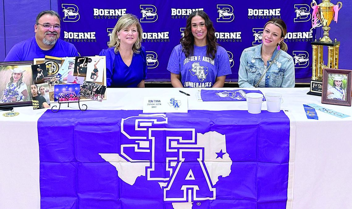 Tinnin signs with Stephen F. Austin