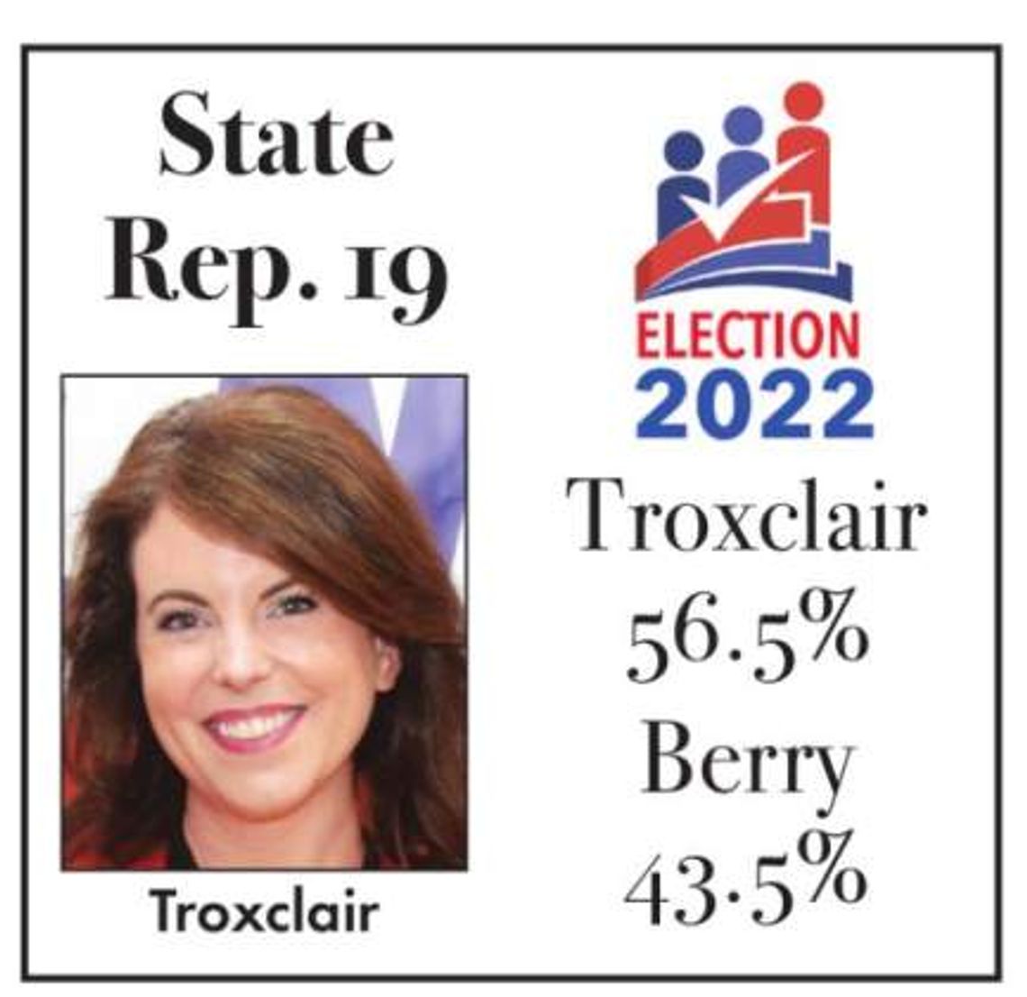 Troxclair wins GOP runoff in District 19