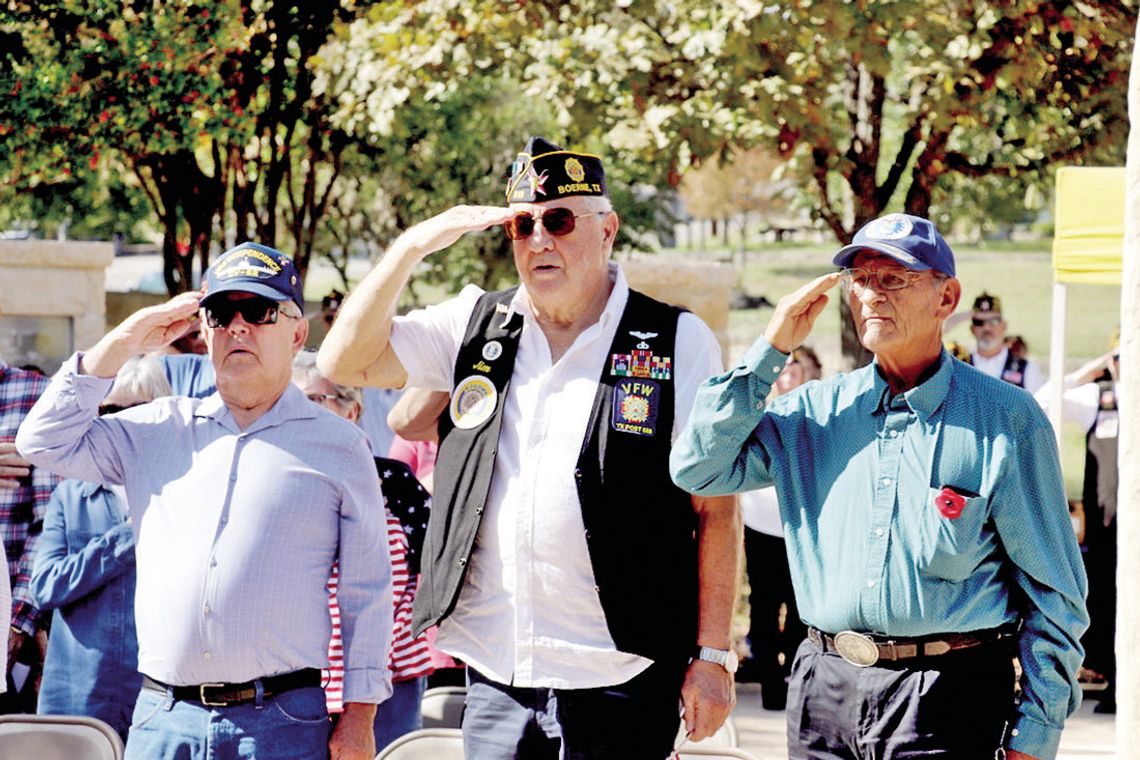 Veterans honored during solemn service