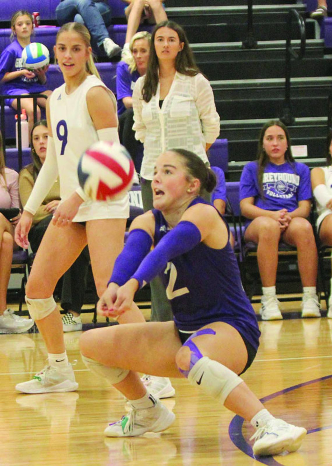 Veterans Memorial defeats Lady Greyhounds in four, Champion was off Tuesday and resumed play Friday