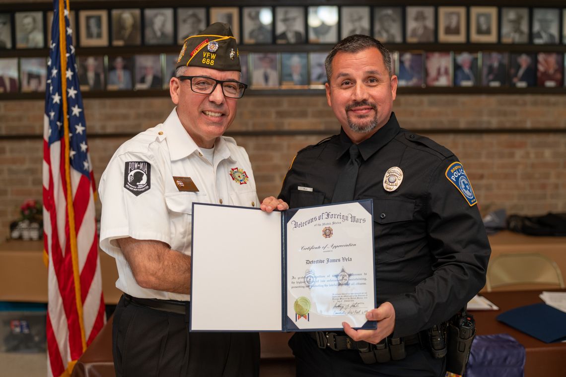 VFW presents two Public Safety Awards