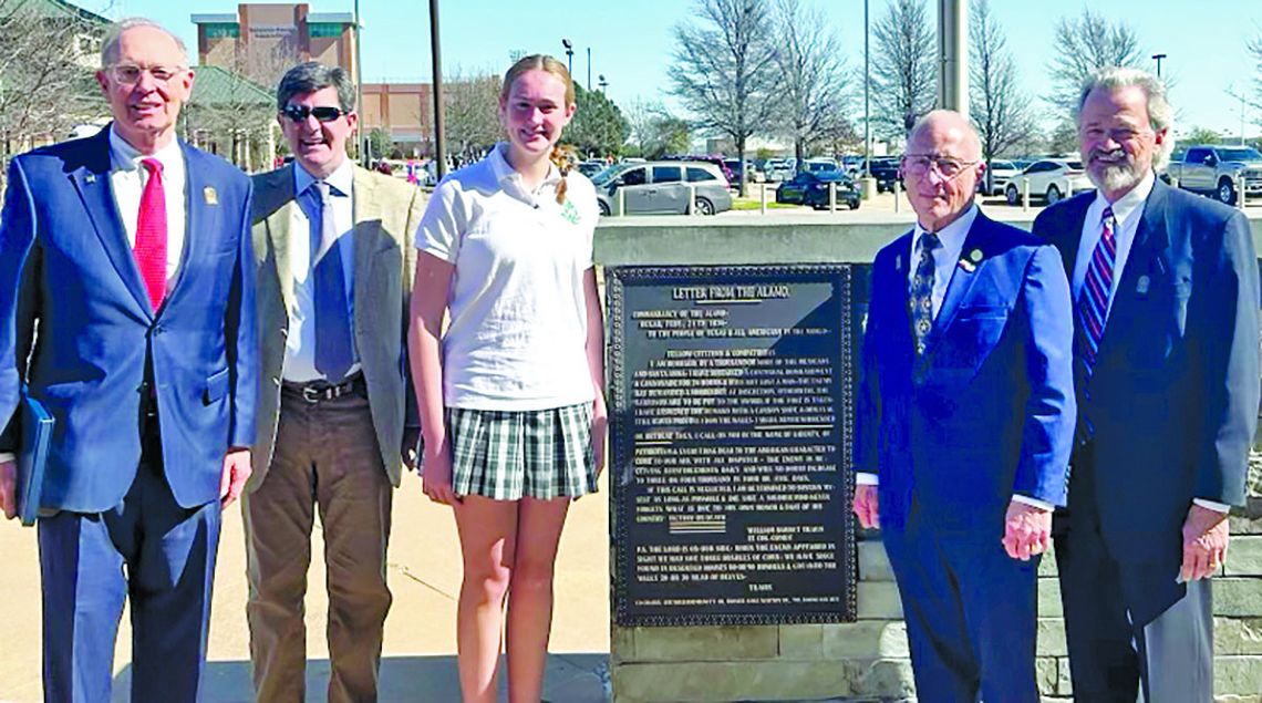 ‘Victory or Death’: Travis letter to be erected at courthouse