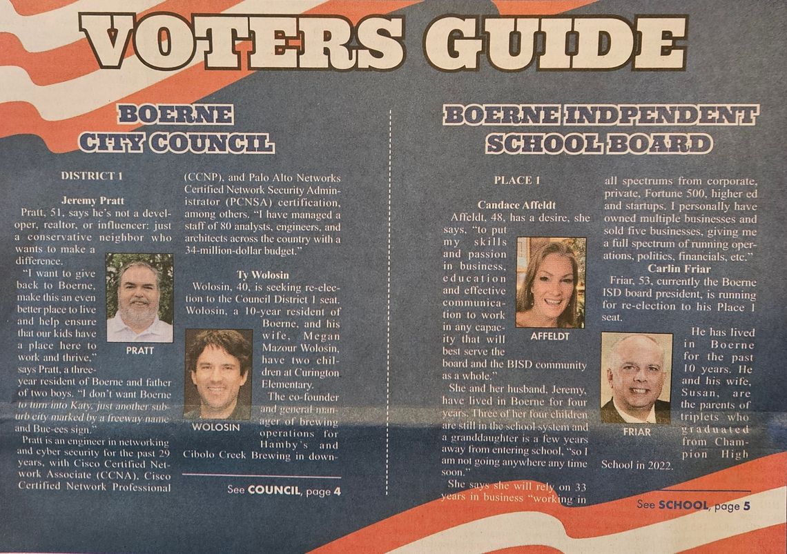 VOTERS GUIDE