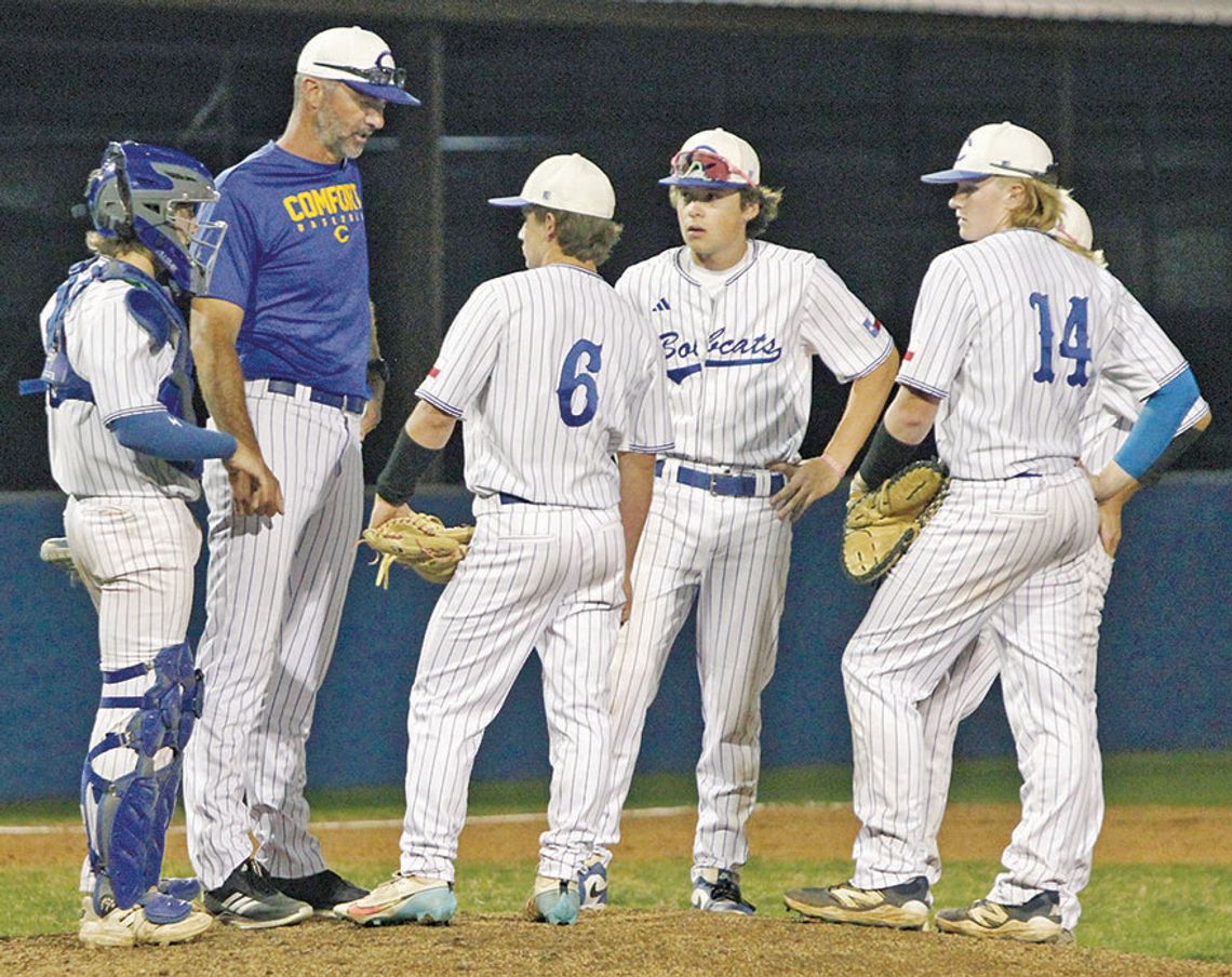 Wall brings the curtain down on Comfort baseball season