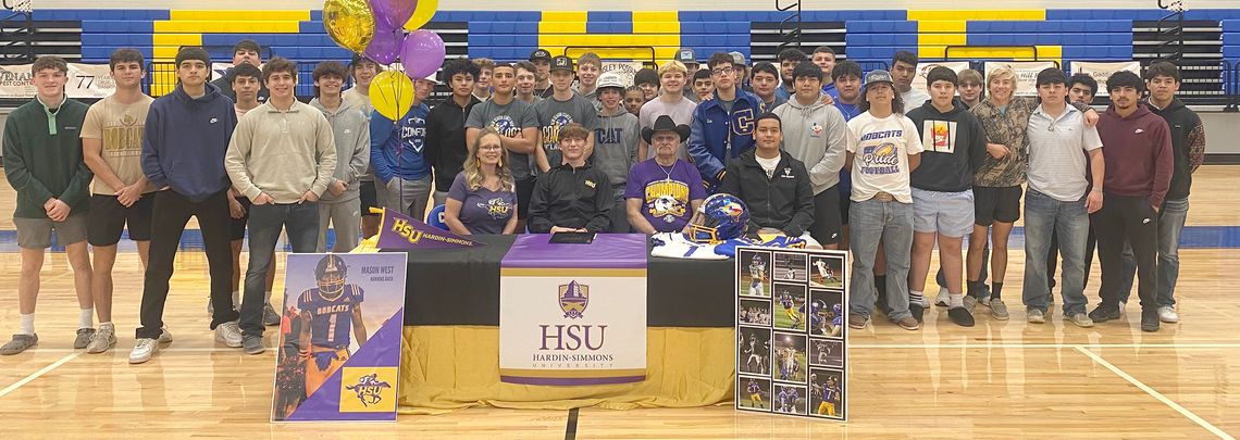 West signs with Hardin-Simmons University