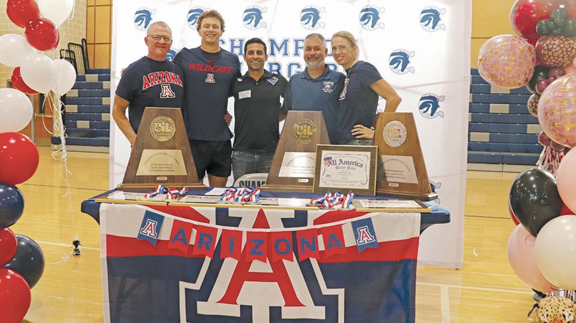 Will Harrison signs with University of Arizona Will Harrison signs with University of Arizona