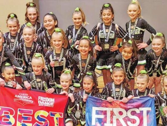 The Balboas team earned First Place and Best Jumps awards.