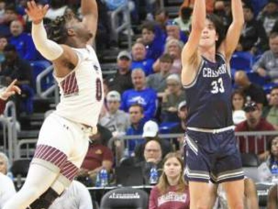 Champion’s Braden Baum led the team with 23 points in Thursday’s state semifinals game. </br> Star photo by Russell Hawkins