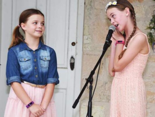 Phoebe and Stella Evans. Star photo by Keith E. Domke