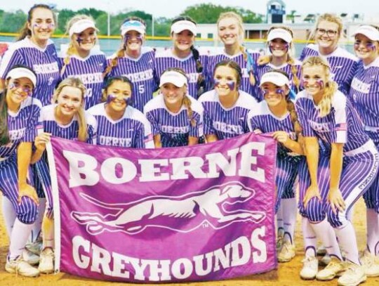 The Boerne High softball team ran the table in 28-4A and won nine of its 10 district games via the run rule. BHS had 12 players earn all-district honors after the 2022 season. </br> Submitted photo