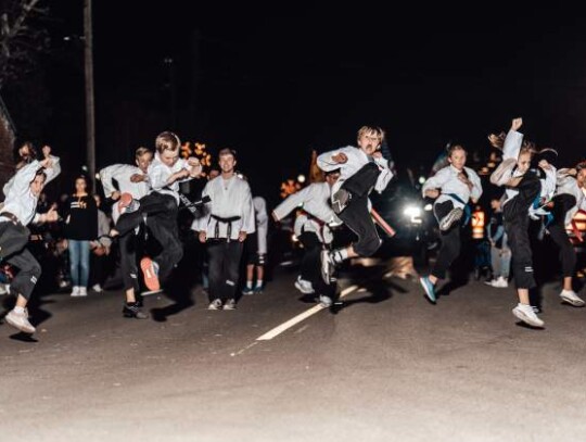 Downtown Boerne was abuzz Saturday night as the annual Weihnachts Parade – a Dickens on Main staple – rolled down Main Street. Drums and wind instruments filled the streets downtown and cheers could be heard in celebration of the holiday season. Photos by Jonathan R. Mallard