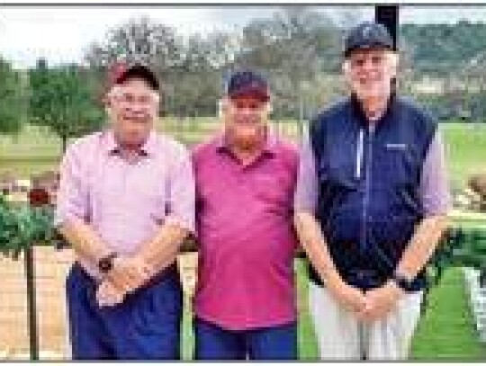 (L-r): Jack Morrow, Randy Reese, Jimmy Locke and not pictured: David Stelmazewski were the top finishing team in the 1st Net, Flight 1 category.