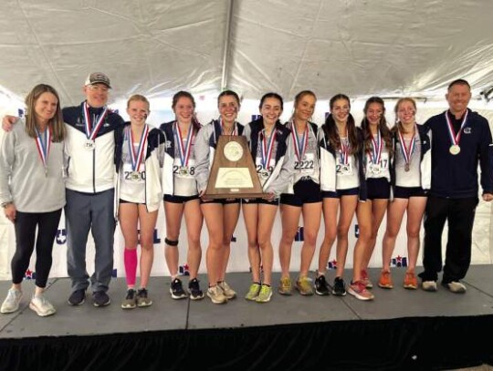 The Lady Chargers returned home from this year’s state cross country meet with silver medals, the fifth consecutive year for the program to finish in the top two in the state.