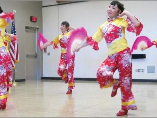 Dancers of the Chinese Culture Performance Association of San Antonio will perform at the library on January 28. Courtesy photo