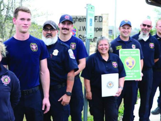 The Bergheim VFD volunteers and staff. Photos by Zachary-Taylor Wright