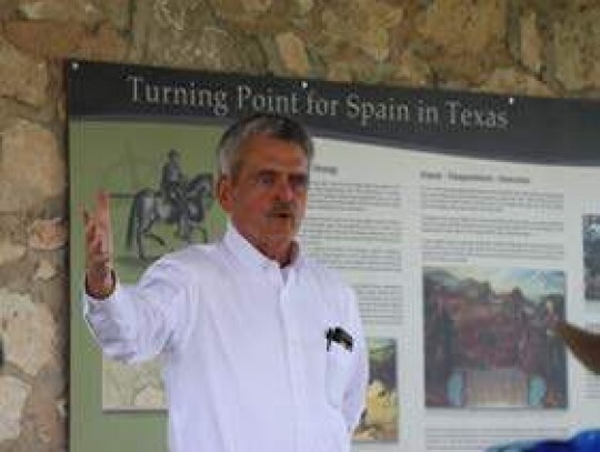 A group of history lovers took a trip to Menard, Texas, Saturday morning to learn the violent history of Spain’s failed foray into expanding its Texas control. In the small town, nestled in a county with a population of 2,000, is the once-lost site of M