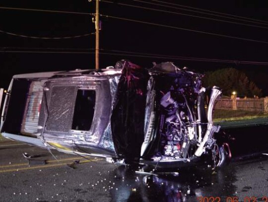 Batchelor’s truck the night she hit and killed David John Belter.