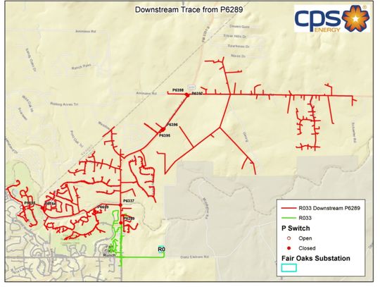 Power line relocation to disrupt electricity to CPS customers in Fair Oaks Ranch
